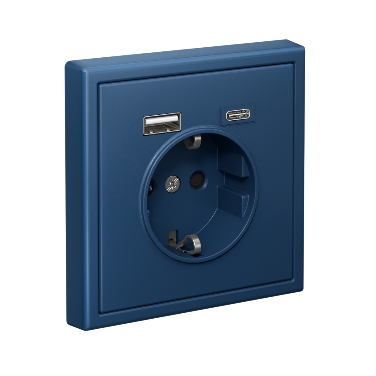 ArtGallery Аквамарин Розетка Systeme Electric ArtGallery Аквамарин 16А с 2 USB A+C 5В4А/30А 5В/15А GAL001132