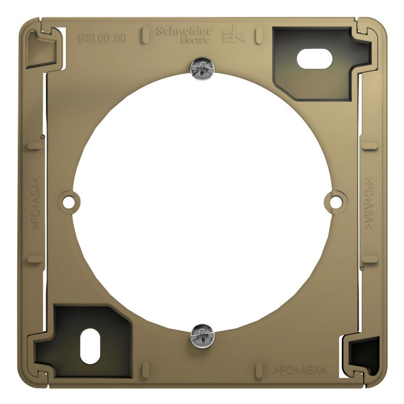 Коробка Systeme Electric Glossa Титан наружного монтажа GSL000400