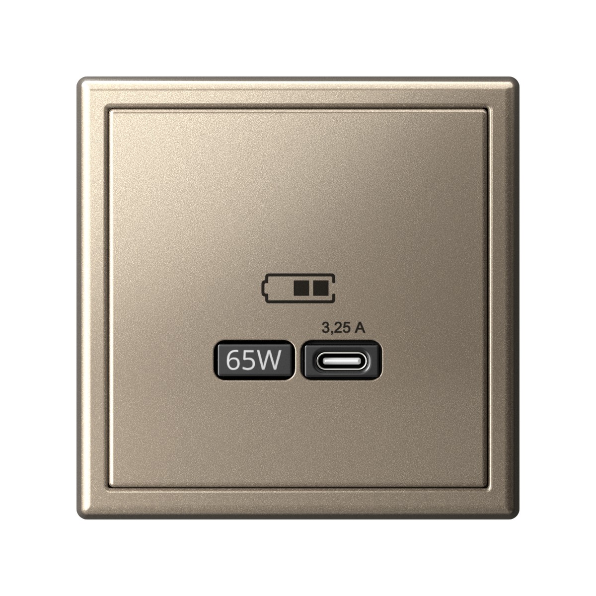 ArtGallery Шампань USB Розетка Systeme Electric ArtGallery Шампань тип-С 65Вт высокоскор.заряд. QC PD GAL000527