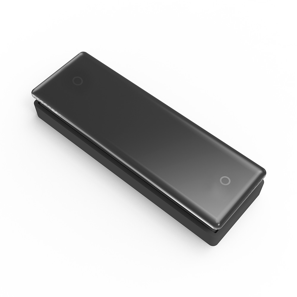 Выключатель беспроводной FERON TM84 SMART одноклавишный на 2 направления стекло черный 48878