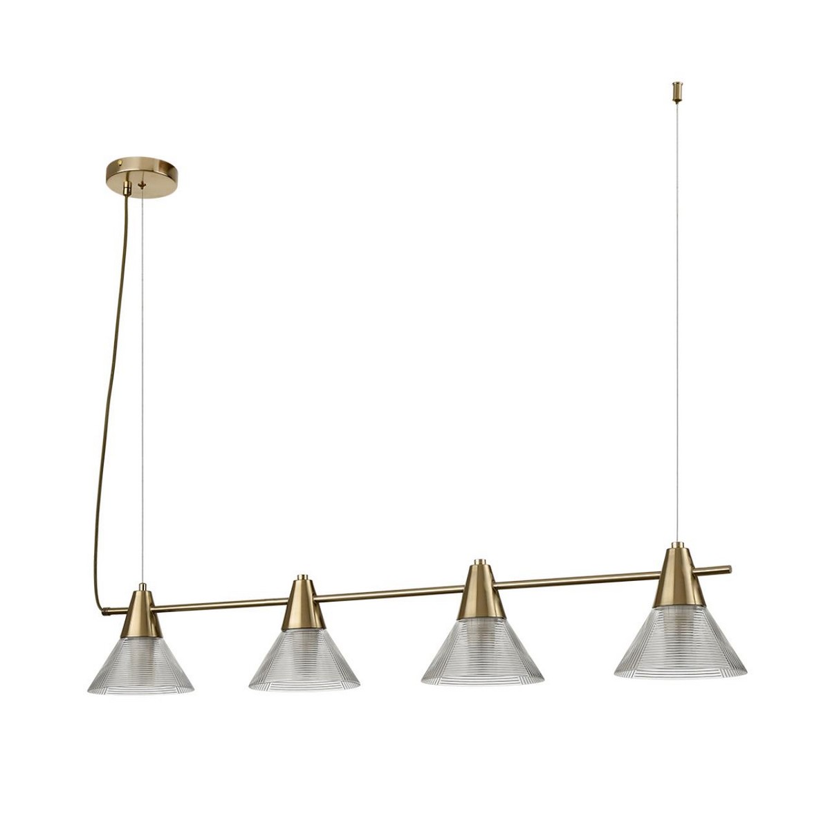 Люстры Светильник подвесной LUMION 6596/4A CORNE