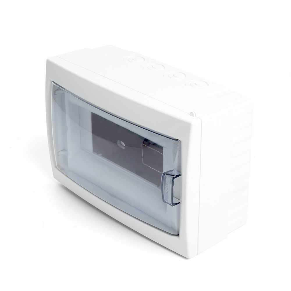 Пластиковые боксы и щиты Stekker Бокс настенный STEKKER EBX50-3/08-20 8 модулей, пластик, серия Standart 39646