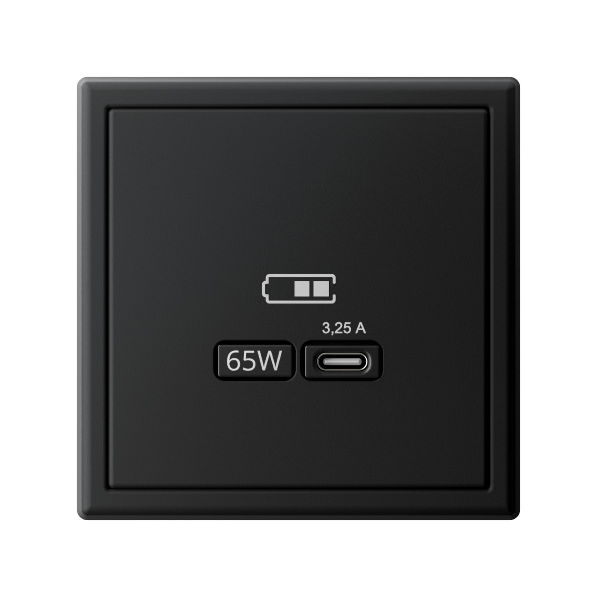 ArtGallery Карбон USB Розетка Systeme Electric ArtGallery Карбон тип-С 65Вт высокоскор.заряд. QC PD GAL001027