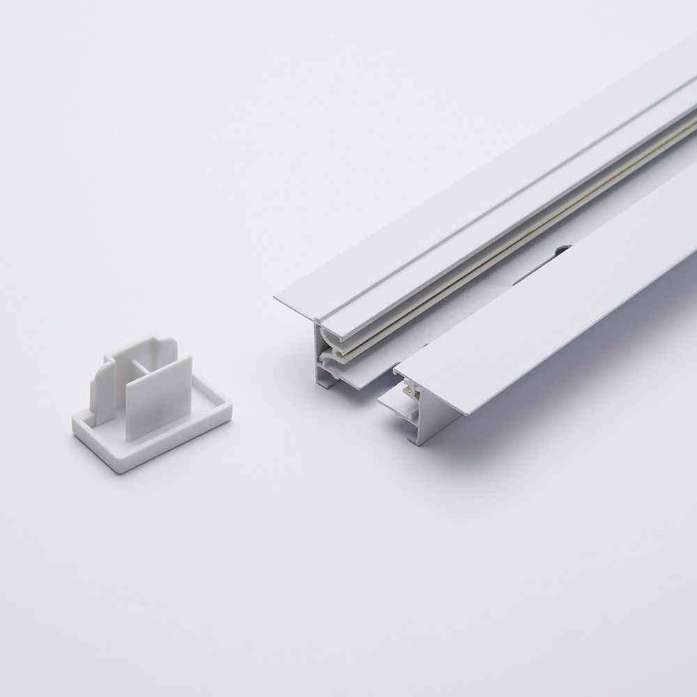 Трековые светодиодные светильники Шинопровод для трековых светильников встраиваемый Feron белый 2м CAB1004 10353 