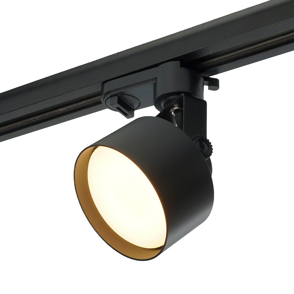Трековые светодиодные светильники Светильник Feron AL189 трековый под лампу GX53 черный 48709 