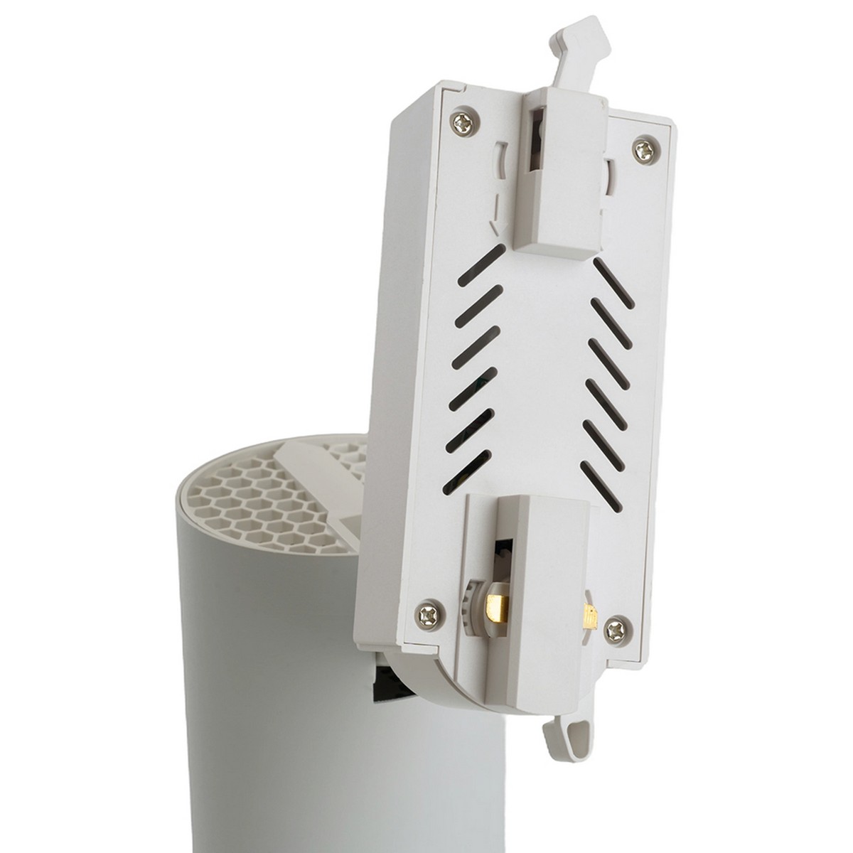 Трековые светодиодные светильники Светодиодный светильник Feron AL137 трековый 30W 4000K белый изменяемый угол освещения 15-60град 51177 