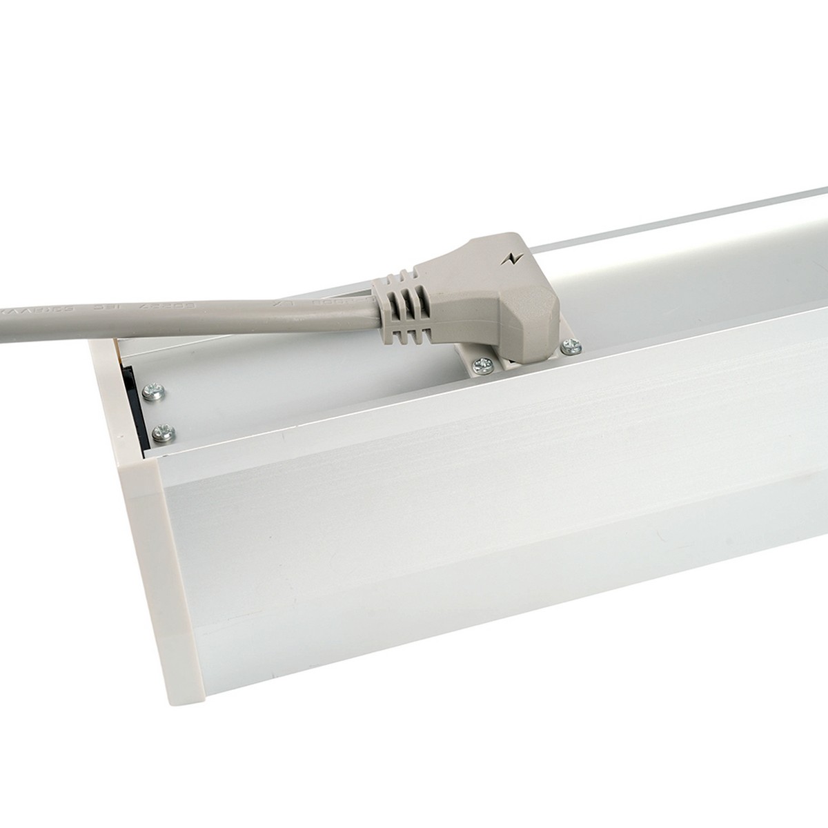 Линейные светодиодные светильники Светильник Feron AL4036 светодиодный линейный 24W 3000K-4000K-6400K серебро 1180 мм RetailRay 51869 