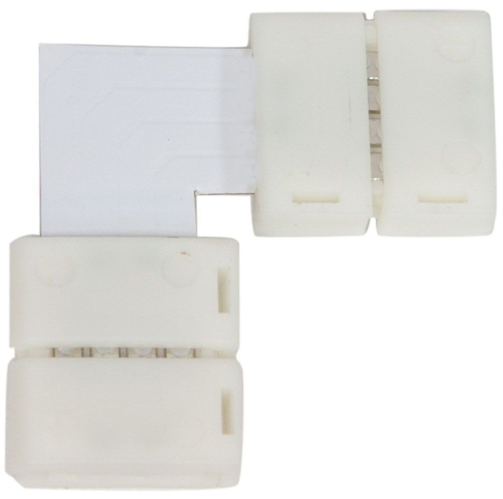 Коннекторы для светодиодной ленты Комплект L коннекторов  с соединителем для светодиодной ленты RGB (5050/10мм), LD186