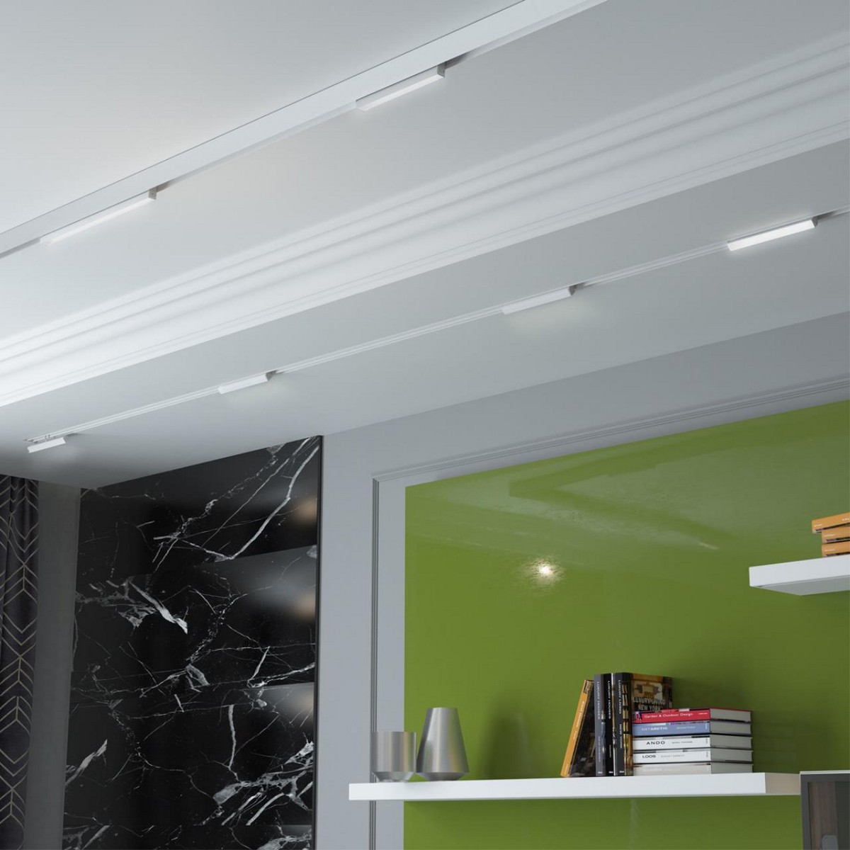 Трековые светодиодные светильники Трековый светильник для низковольтного шинопровода NOVOTECH 358538 FLUM 