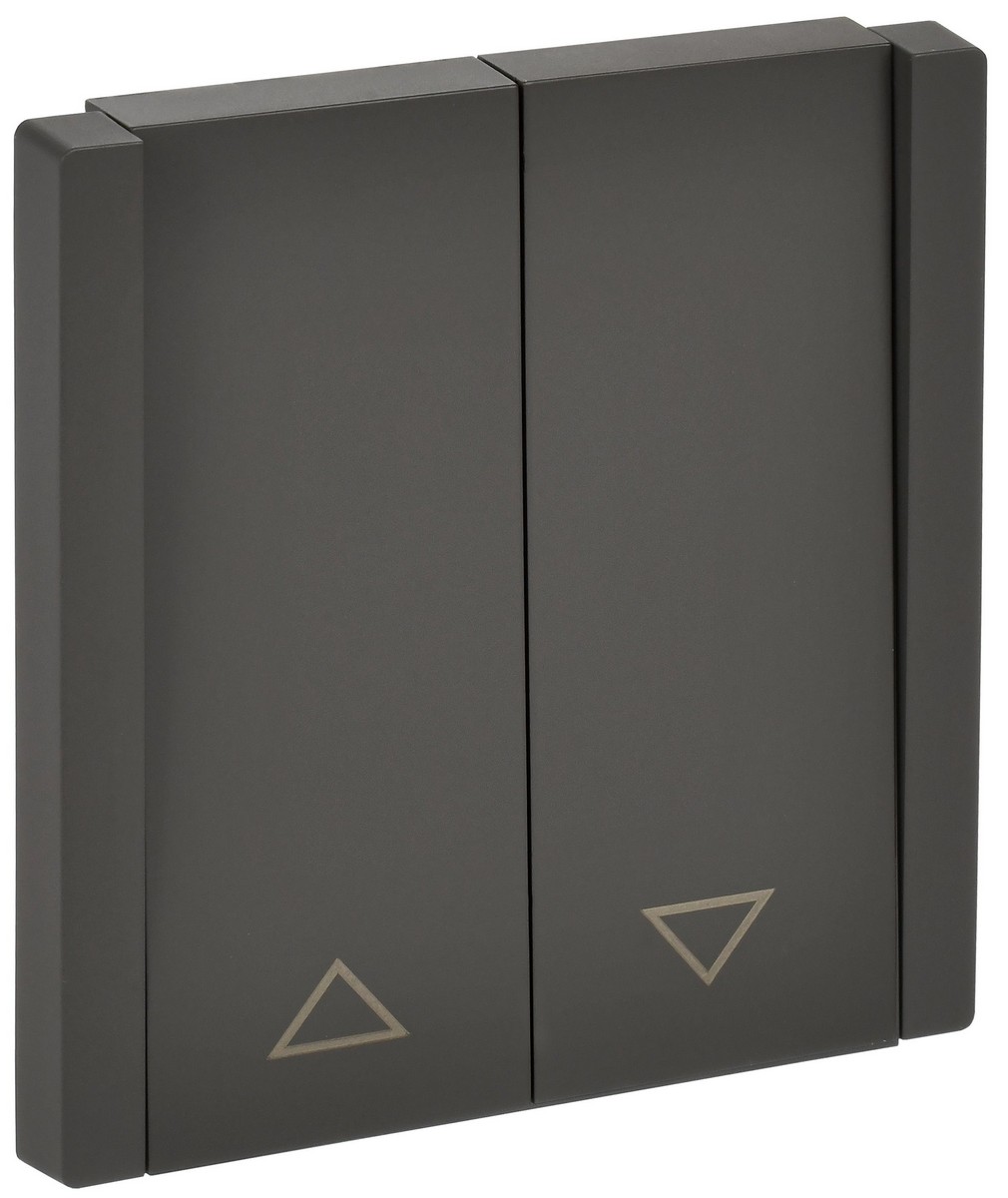 IEK FORTE&PIANO Серый Выключатель IEK FORTE&PIANO Серый жалюзи 10А FP311