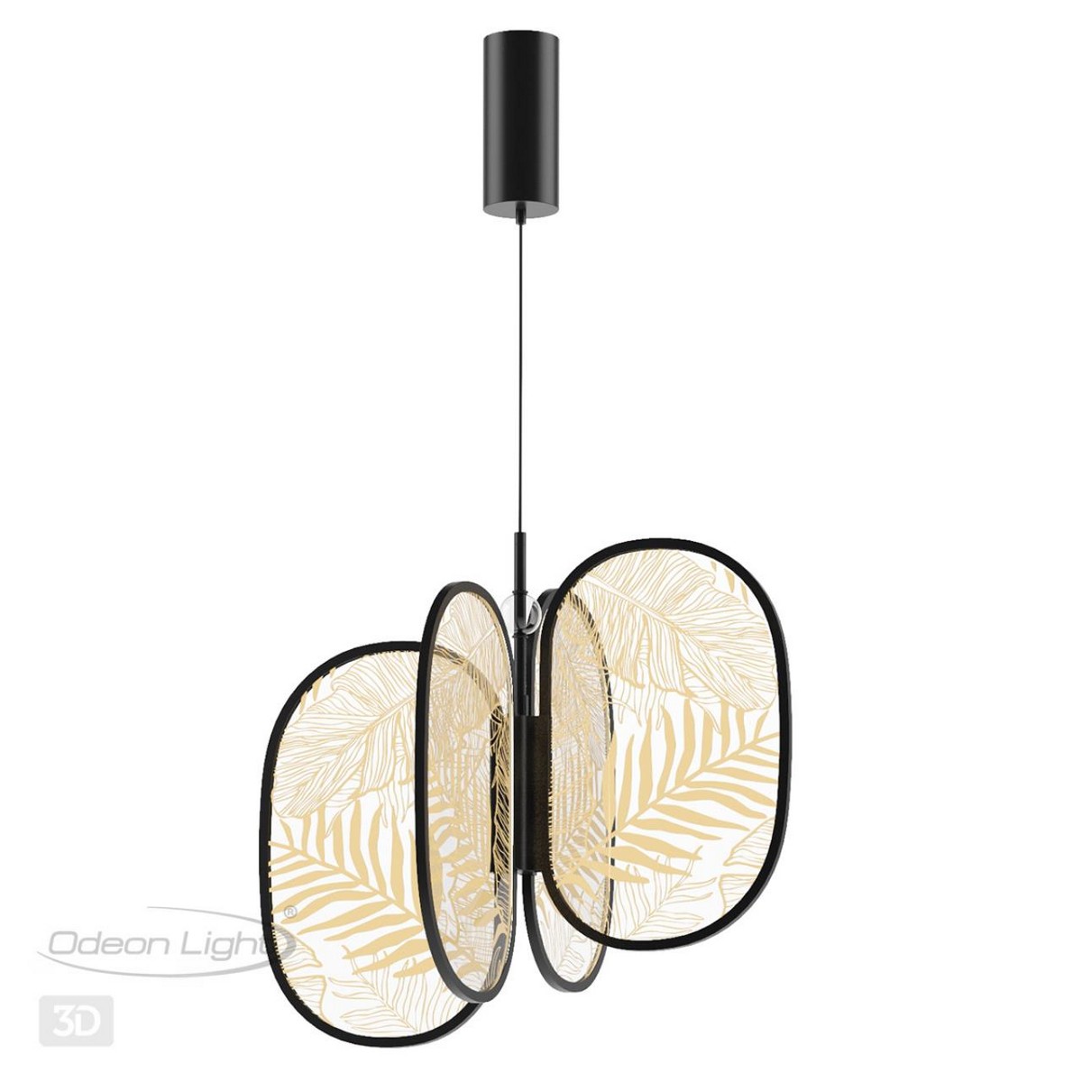 Подвесные светодиодные светильники Подвесной светильник ODEON LIGHT 6665/53L PIUMA 