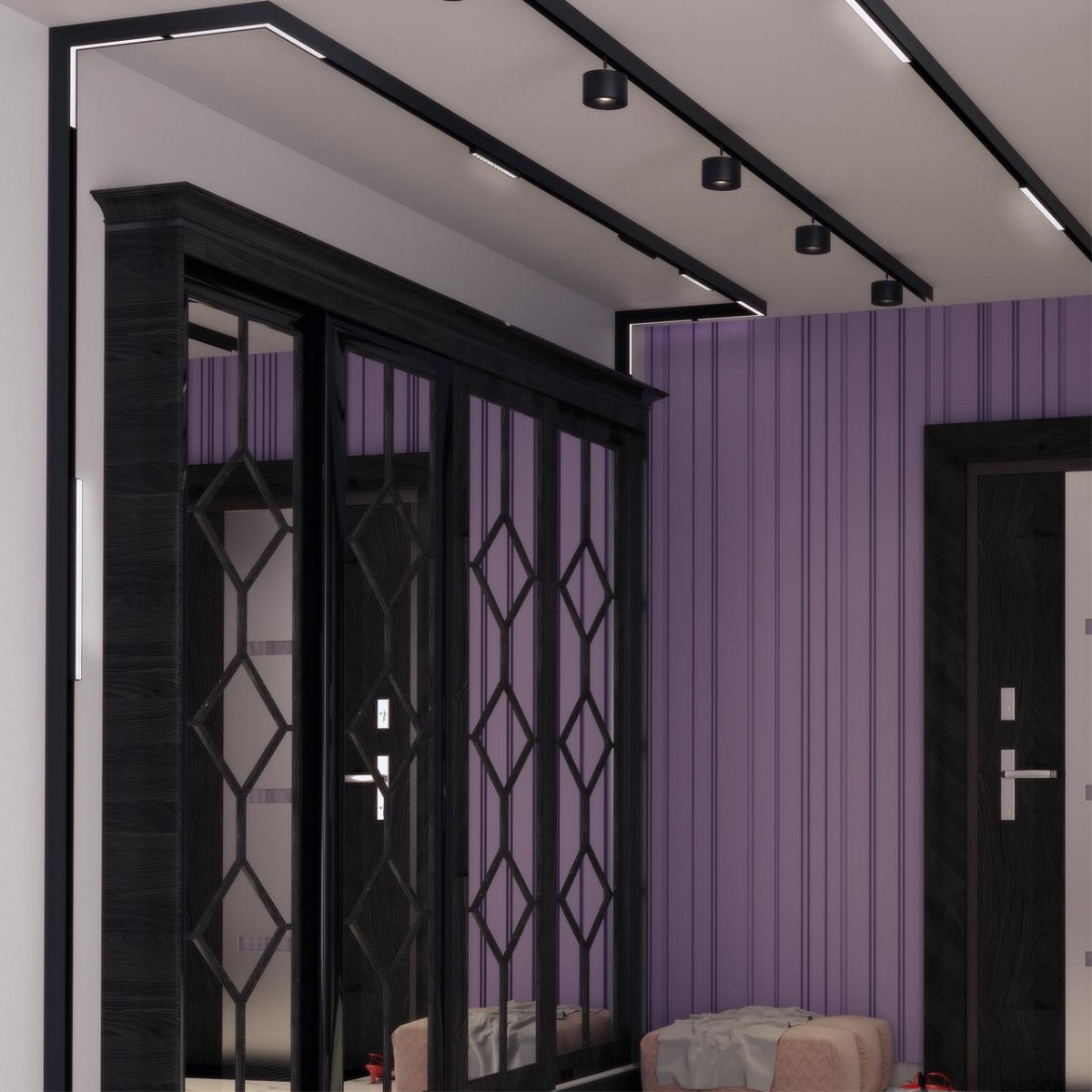 Трековые светодиодные светильники Трековый низковольтный смарт-светильник диммируемый со сменой цв.температуры NOVOTECH FLUM 359502 