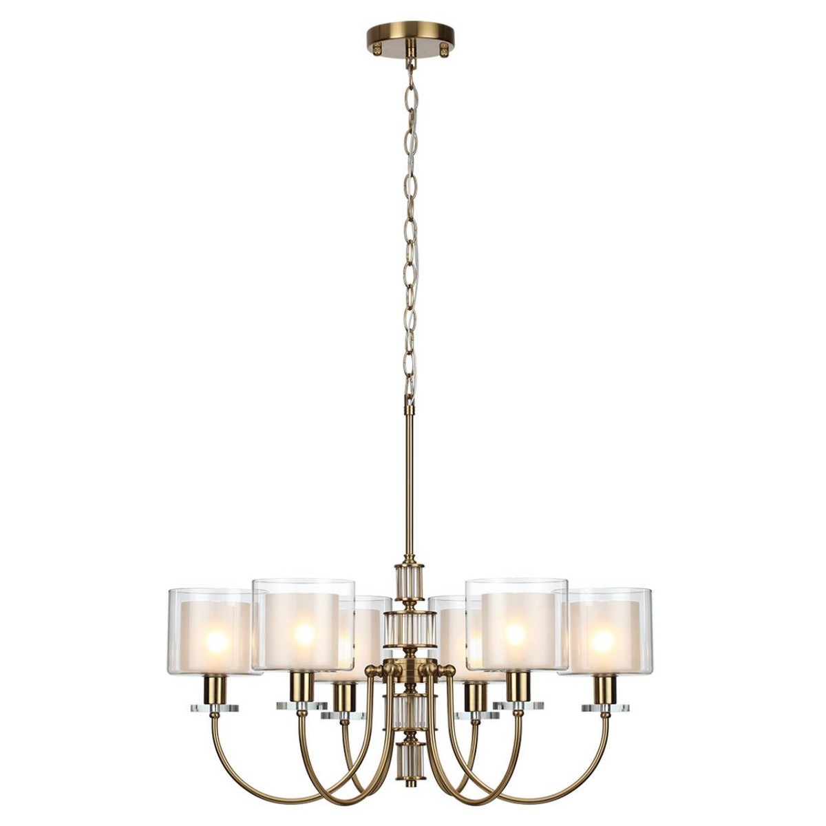 Люстры Люстра ODEON LIGHT 5088/6 SAGA E14 