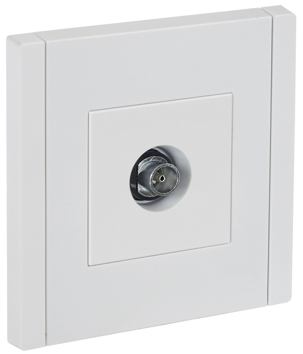 IEK FORTE&PIANO Белый Розетка IEK FORTE&PIANO Белый TV оконечная FP228