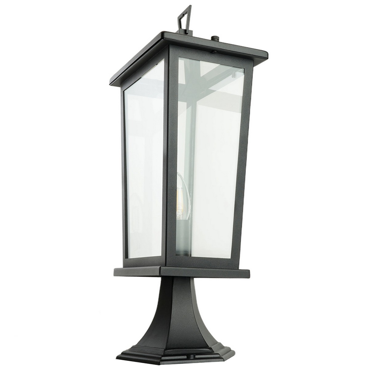 Уличные светильники на постамент Светильник садово-парковый Feron PL754 на постамент E14 черный 51280 