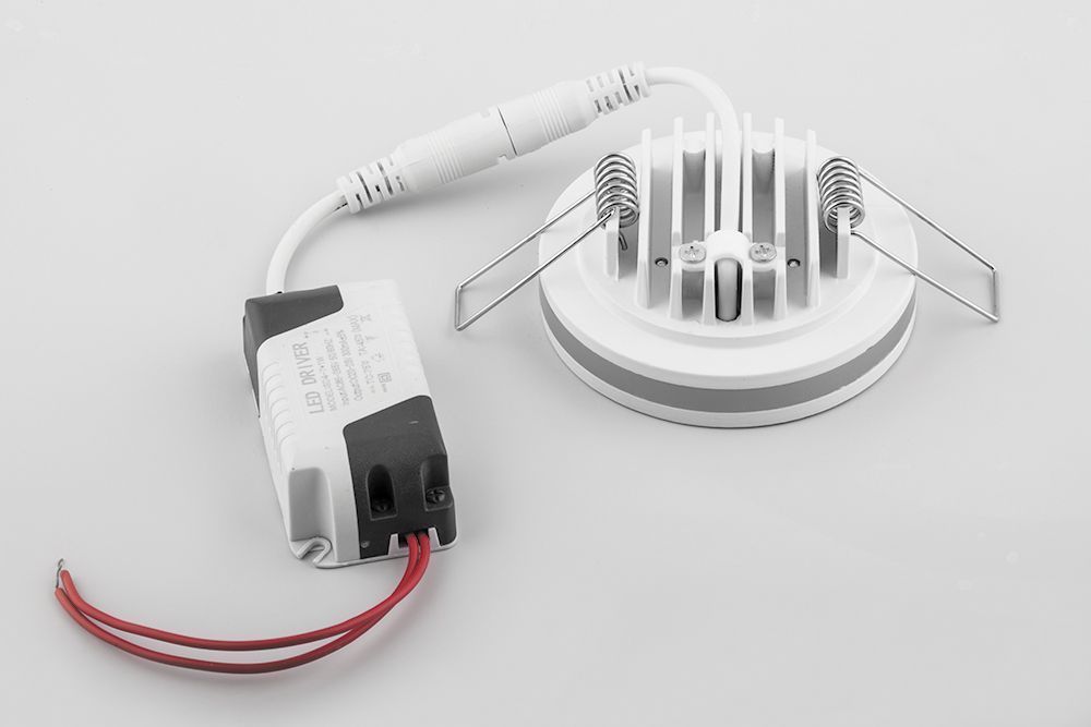 Встраиваемые светодиодные светильники Светодиодный светильник Feron AL600 встраиваемый 7W 4000K белый 28905 