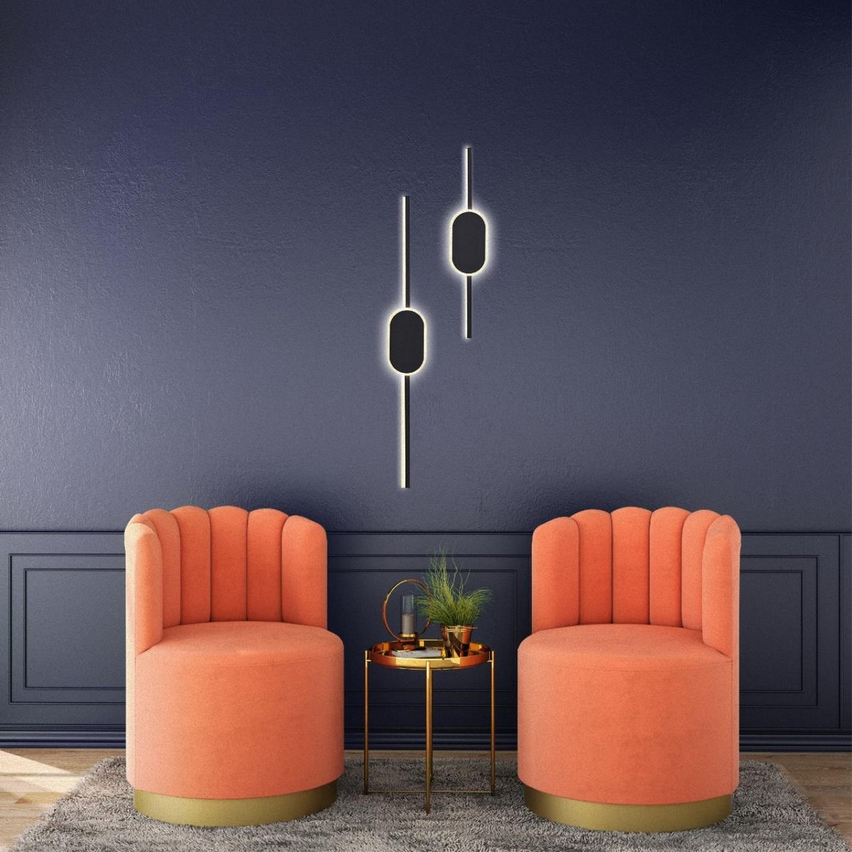 Накладные светодиодные светильники Настенный светильник LUMION 5606/9WL ELADO 