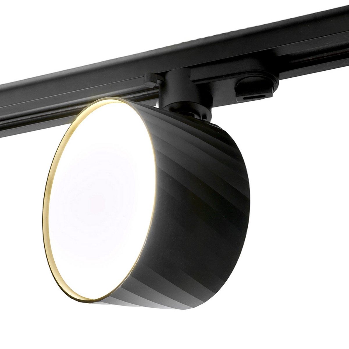 Трековые светодиодные светильники Светильник Feron AL126 трековый GX70 черный 48779 