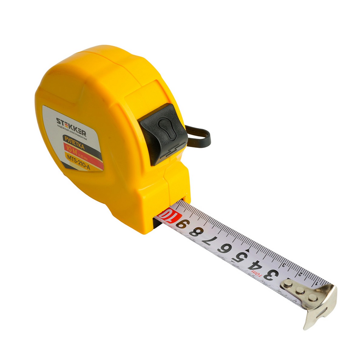 Рулетка STEKKER MTS-210-A 10 м х 25 мм 50208 фото