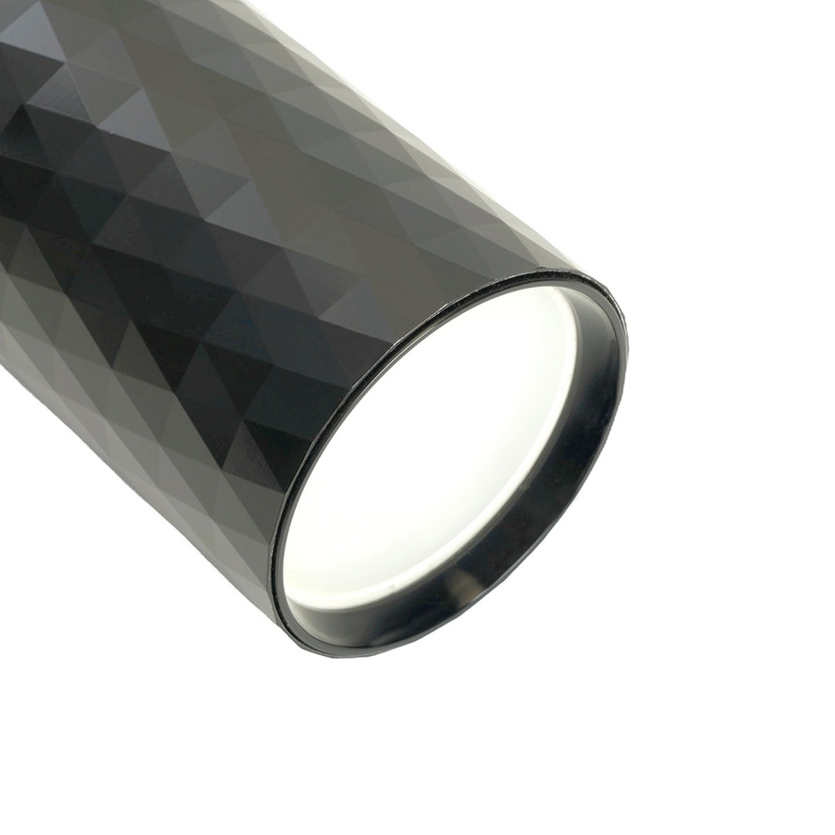 Подвесные светодиодные светильники Светильник подвесной Feron ML1888 Barrel PRISM levitation MR16 35W 230V чёрный 48670 