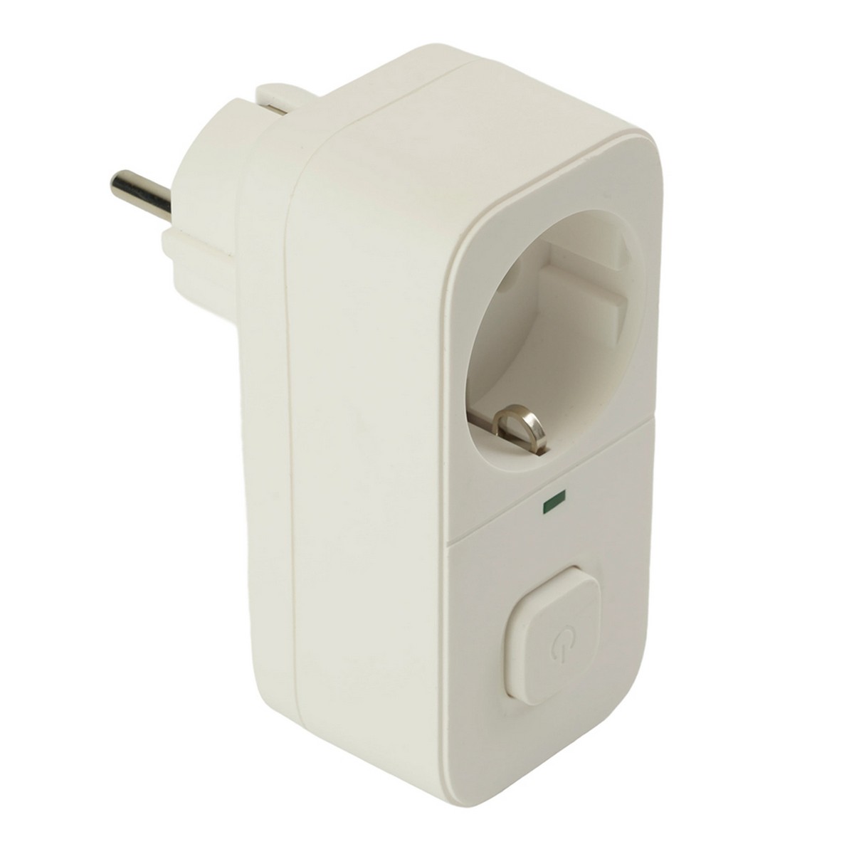 Колодки и удлинители, тройники Сетевой фильтр 1-местный с/з STEKKER HM81-11-2 с выключателем Nova белый 50143 