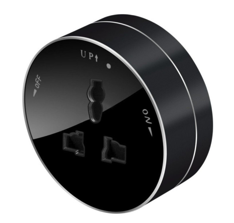 MultiTrack - Розетки и шинопровод Розетка Systeme Electric MultiTrack Антрацит круглая 13А/250В MTK13002B