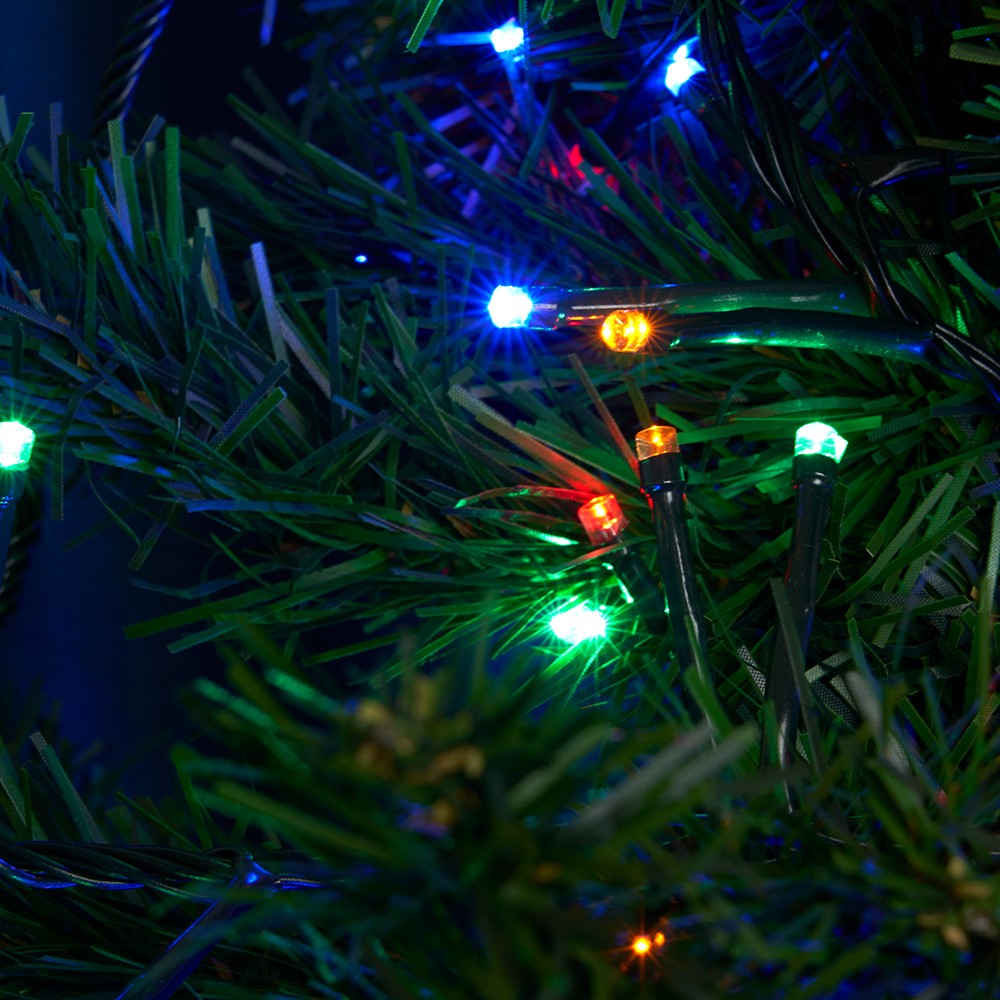 Светодиодная гирлянда Feron CL10 линейная 20м + 3м 230V мультиколор 220V 48182