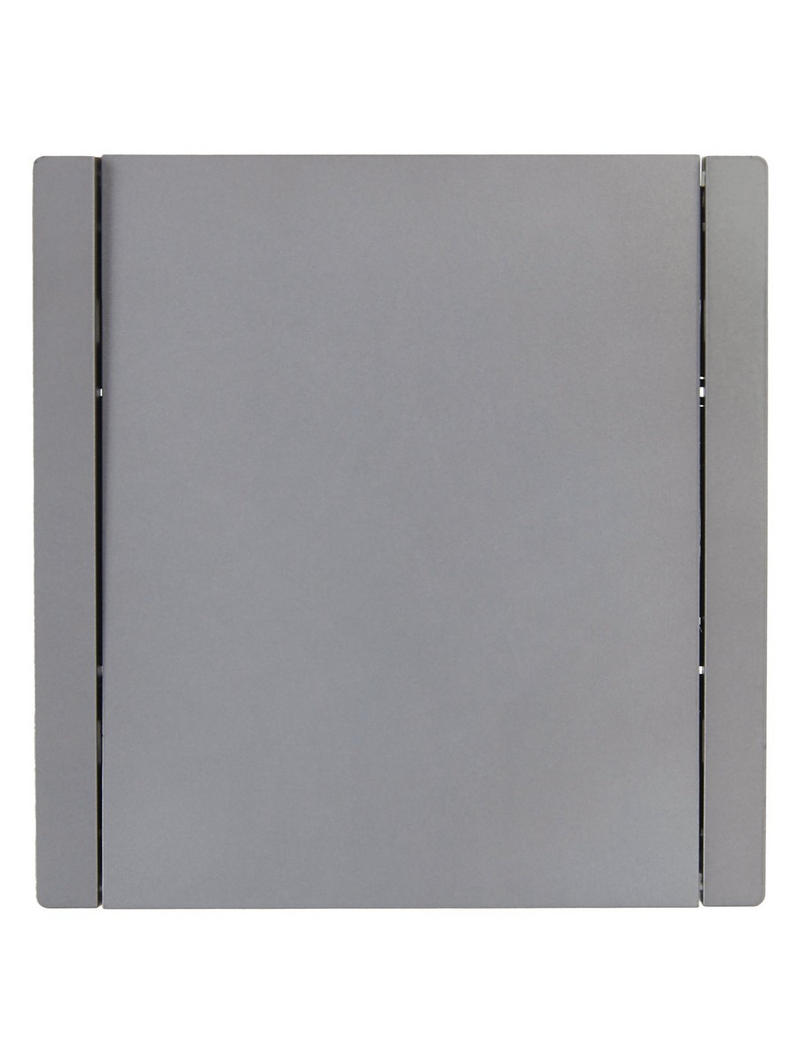 IEK FORTE&PIANO Сталь Выключатель IEK FORTE&PIANO Сталь 1-кл проходной 10А FP503