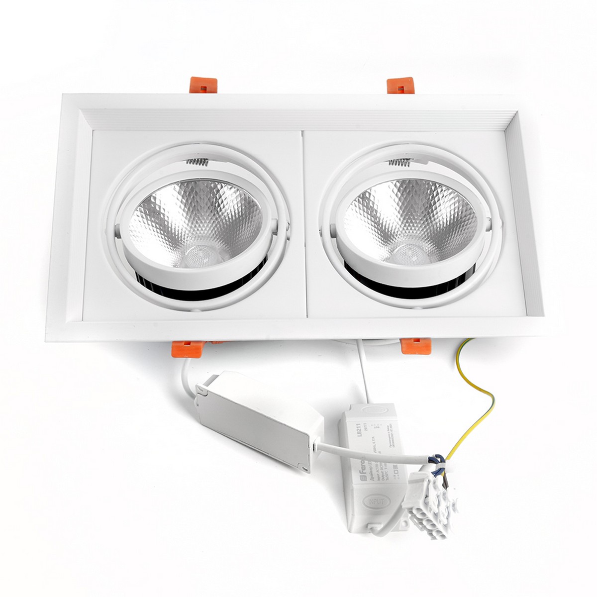 Встраиваемые светодиодные светильники Встраиваемый светодиодный светильник Feron AL202 4000К белый 29777 