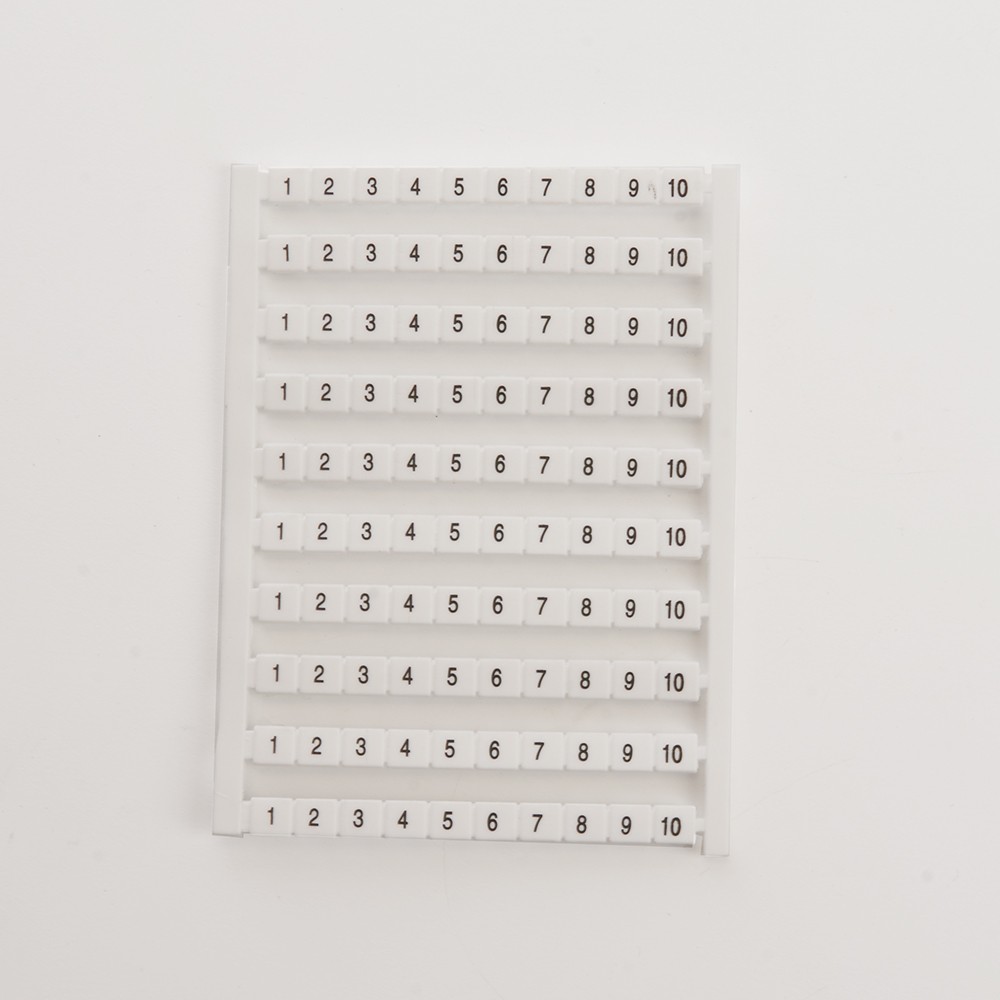 Маркеры для ЗНИ (JXB) с нумерацией 1-10 LD556-2 STEKKER 39658