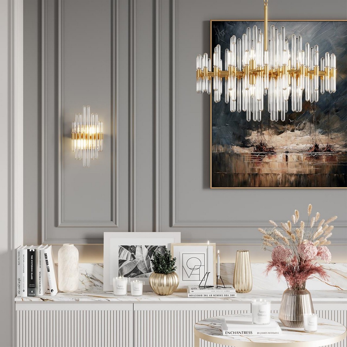 Люстры Люстра ODEON LIGHT 4988/12 STIKA 