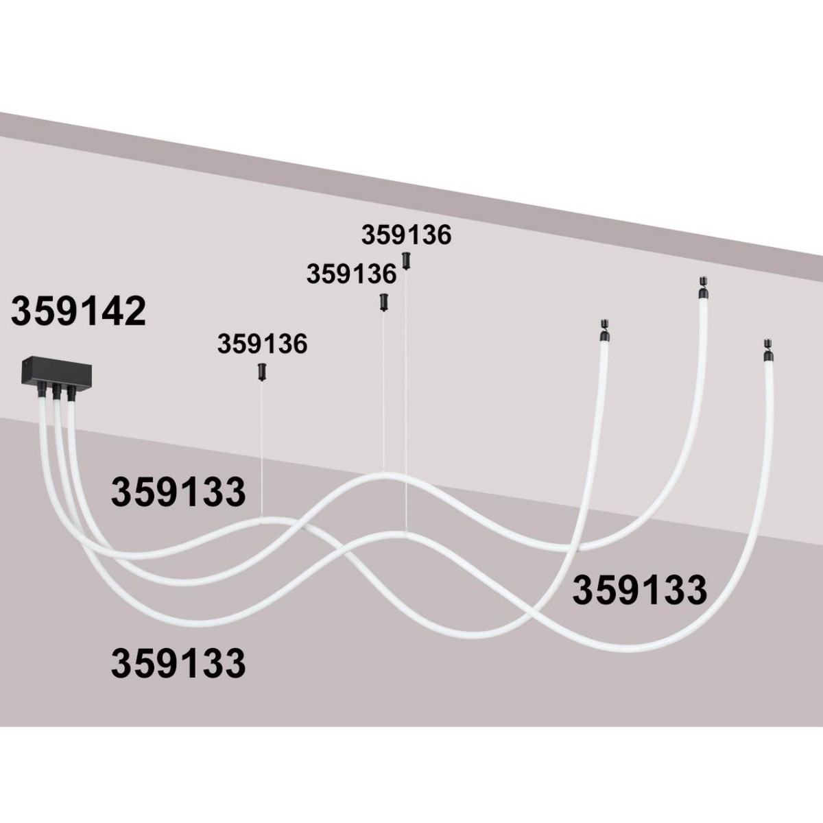 Светильник светодиодный «ГИБКИЙ НЕОН» NOVOTECH 359133 RAMO