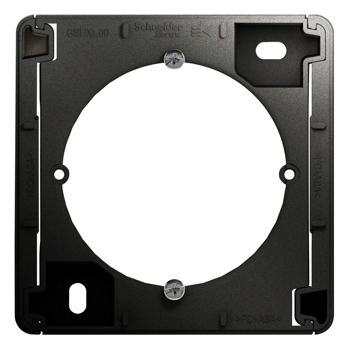 Glossa Антрацит Коробка Systeme Electric Glossa Антрацит наружного монтажа GSL000700