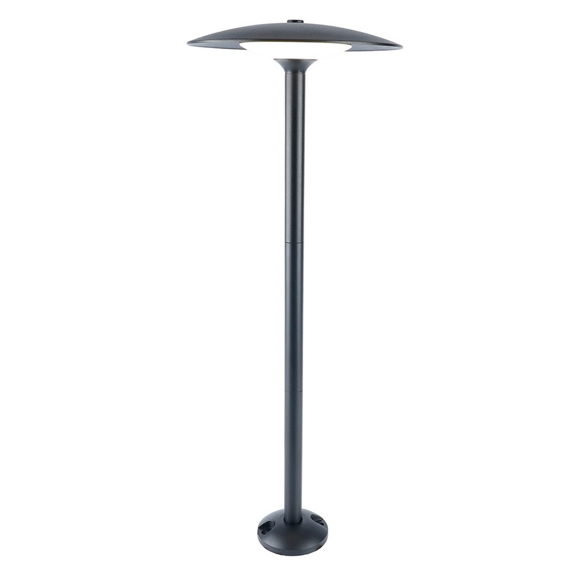 Уличные светильники столб Светильник Feron DH704 уличный светодиодный 6W 4000K черный 51980 