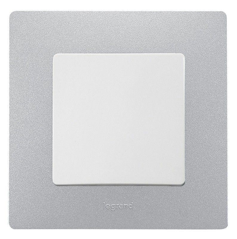 Legrand Etika Алюминий Рамка Legrand Etika алюминий 1-ая 672551