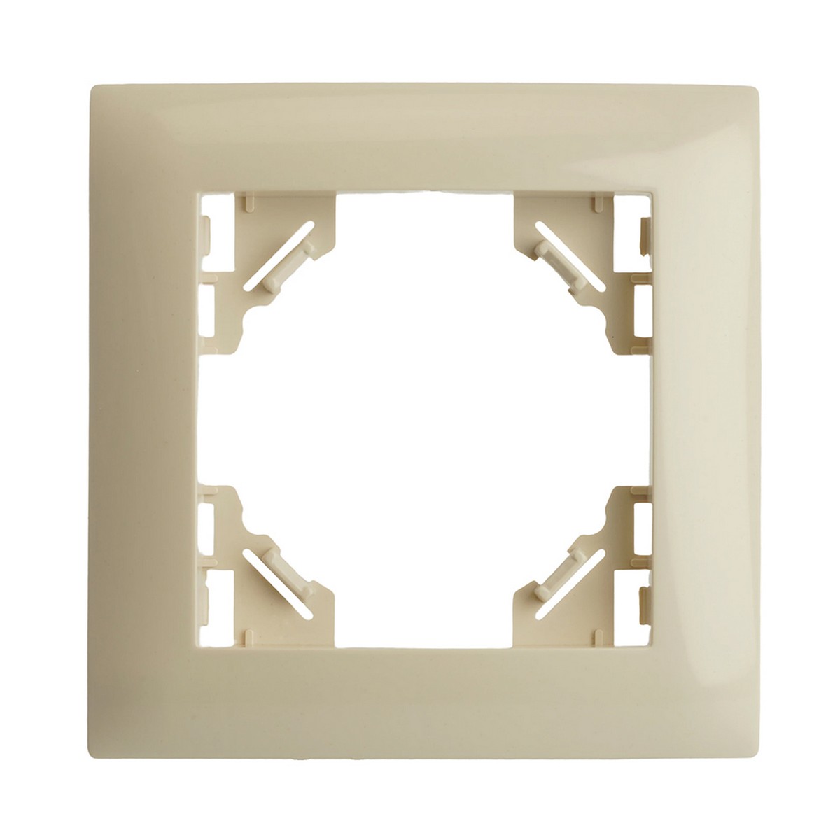 Эрна - Розетки и выключатели Stekker Рамка STEKKER 1-местная Эрна Элегант слоновая кость PFR00-9011-02 49666
