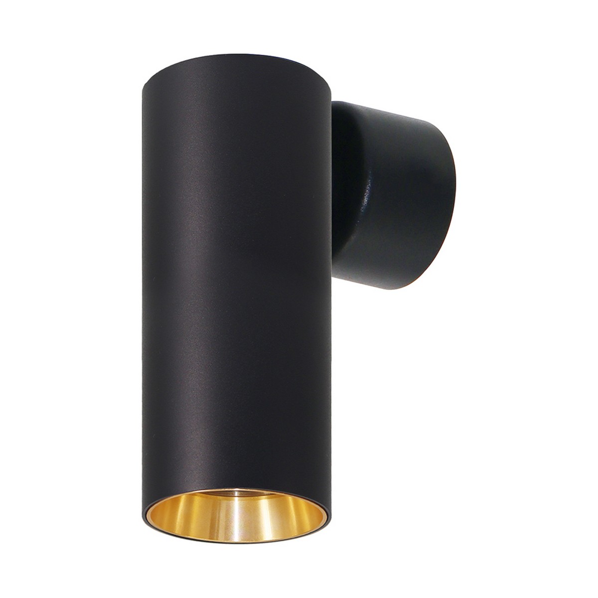 Накладные светодиодные светильники Светильник Feron ML1015 настенно-потолочный GU10 черный + золото 51385