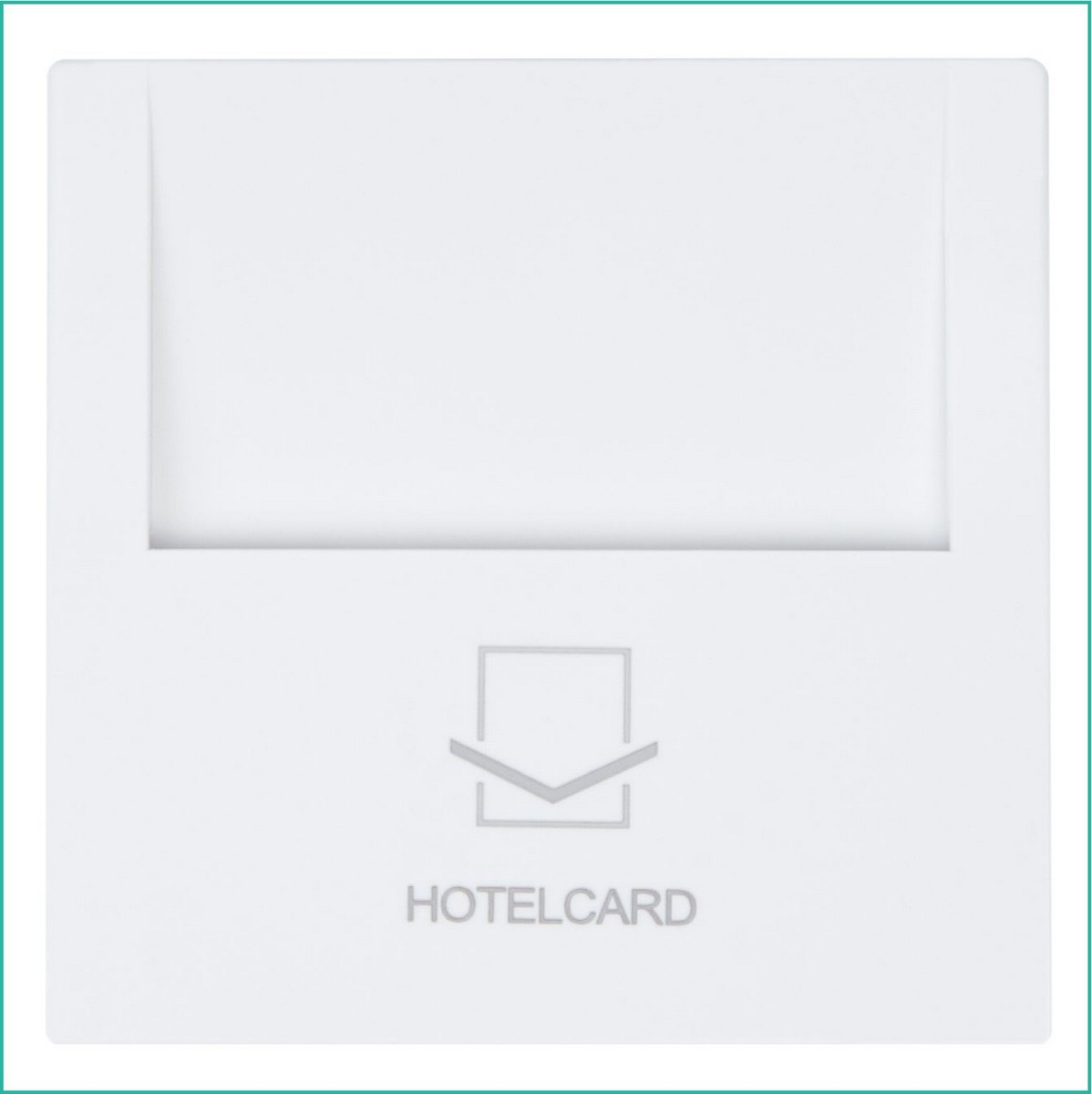 JASMART FD - розетки и выключатели Отельный карточный выключатель JASMART FD Белый матовый (soft touch) 6209PWM