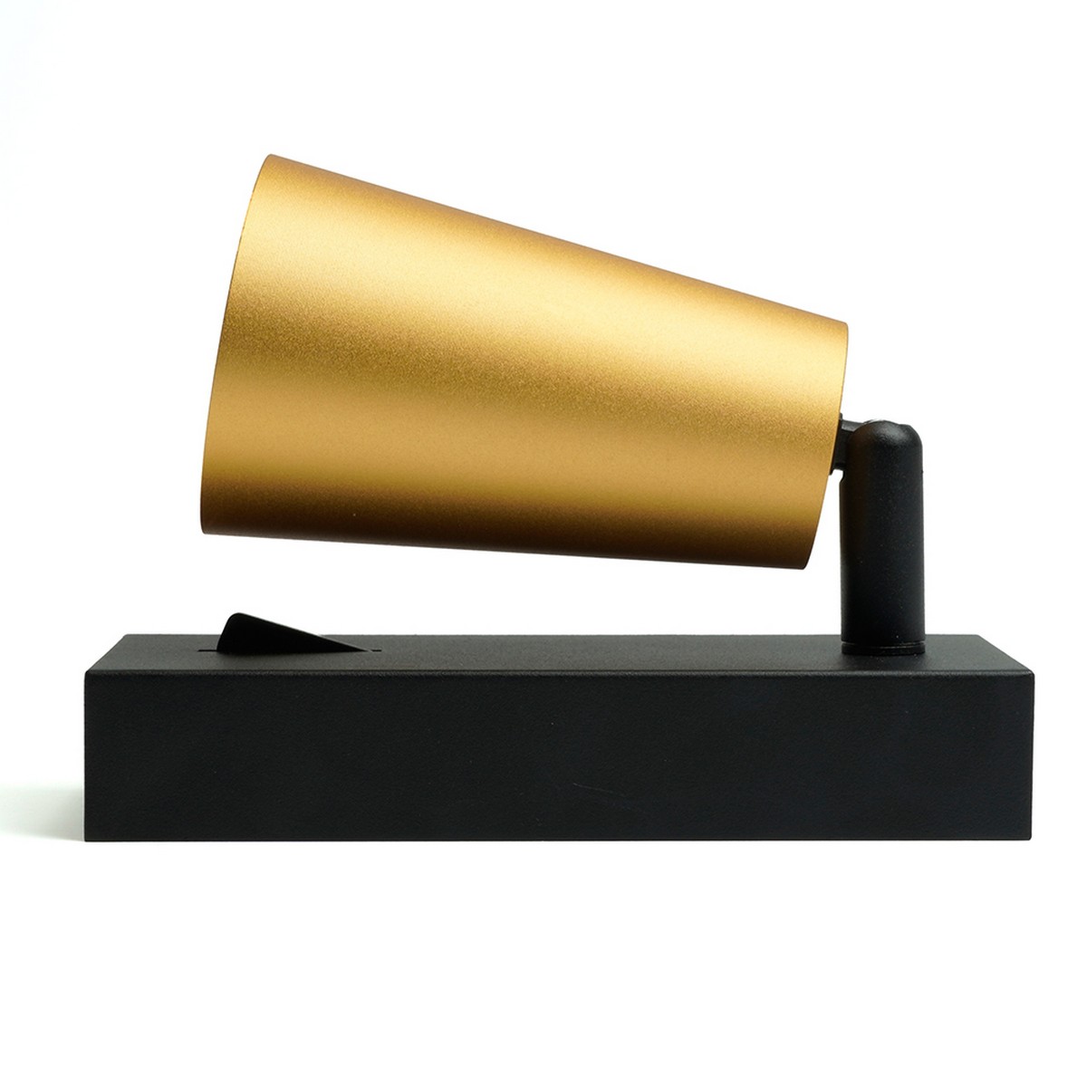 Накладные светодиодные светильники Светильник Feron ML1850 BELL 35W 230V GU10 золото и чёрный 48420 