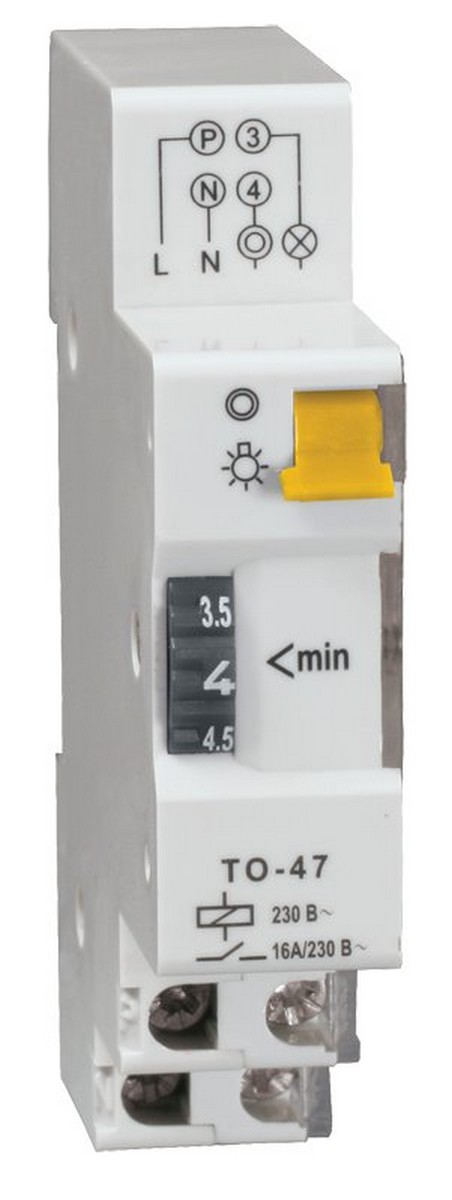Таймер IEK KARAT ТО47 освещения 16А 230В на DIN-рейку MTA30-16