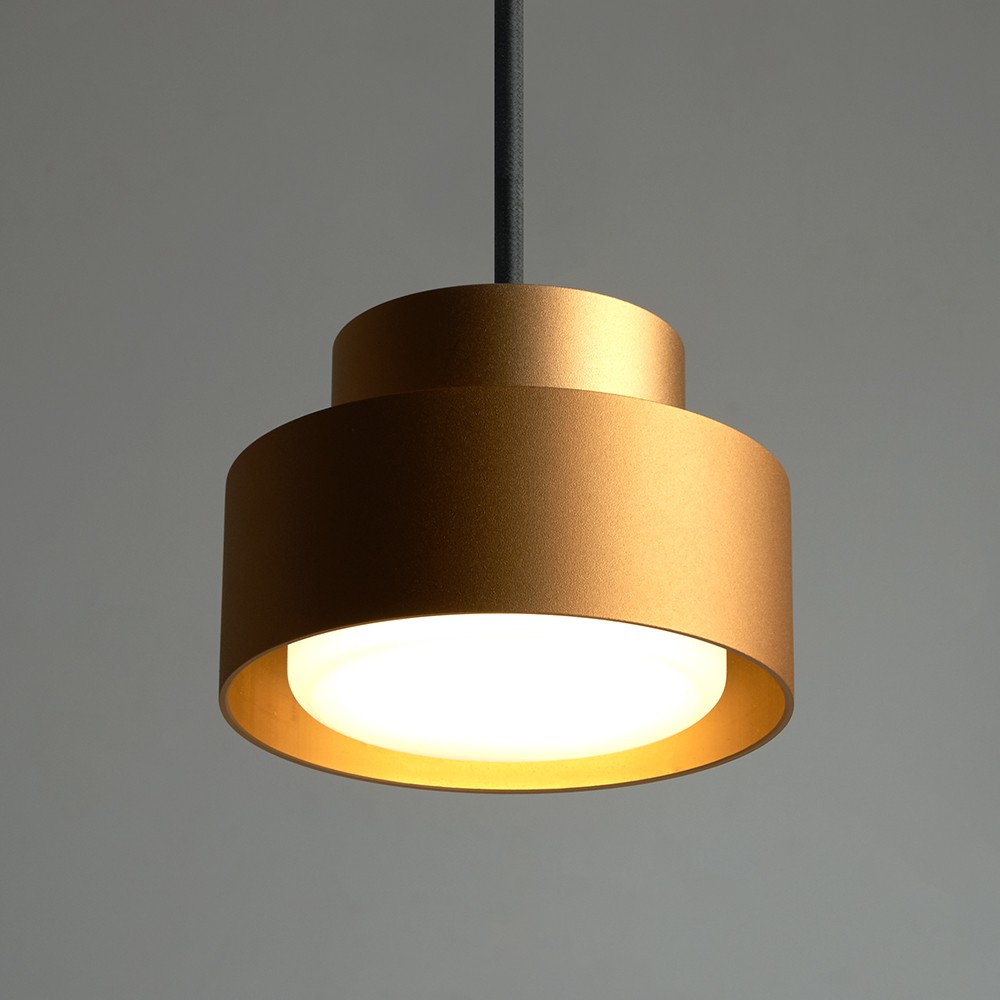 Подвесные светодиодные светильники Светильник подвесной Feron HL3678 Barrel AURA levitation GX53 золото 48411 