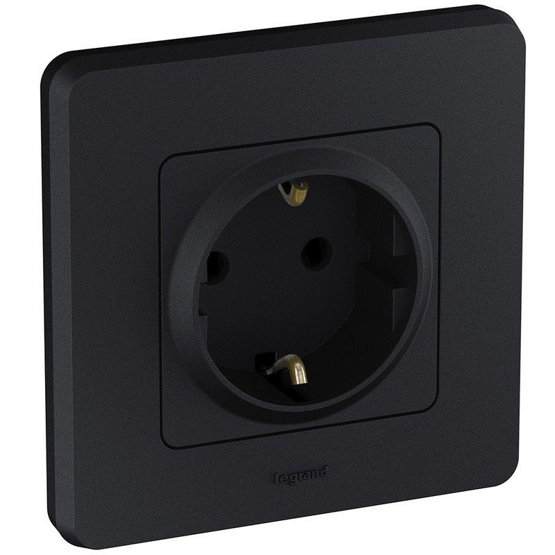 Legrand Inspiria Рамки Рамка Legrand INSPIRIA Антрацит 1 пост 673933