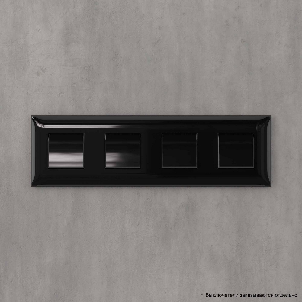 DKC Avanti Рамки Рамка DKC Avanti "Черный квадрат" 4 поста (8 мод.) 4402908