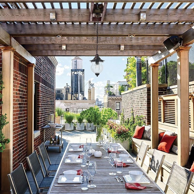 Уличные светильники на цепочке Светильник садово-парковый Feron PL595 на цепочке  60W 230V E27 коричневый 41172 