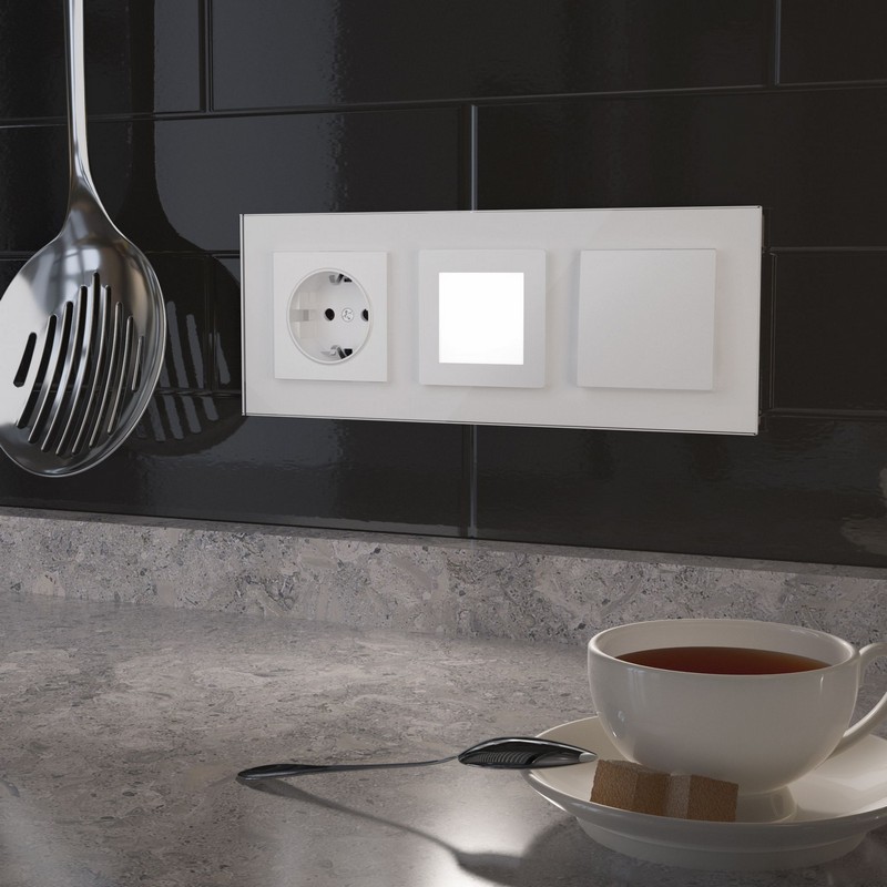 Werkel Белый механизмы Встраиваемая LED подсветка Werkel (белый) W1154301