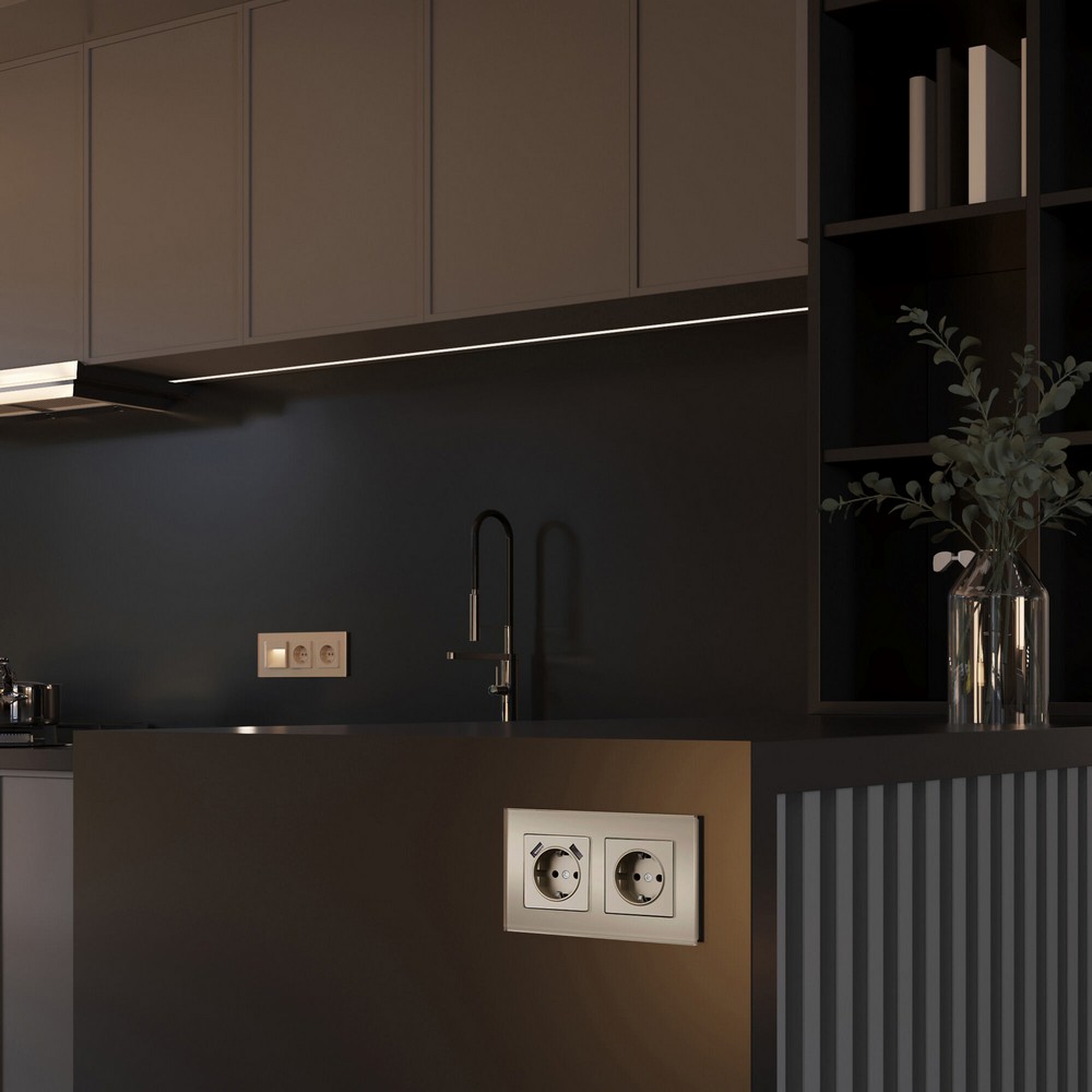 Рамки Werkel Senso Рамка Werkel на 2 поста Senso (шампань, стекло soft-touch) W00231110