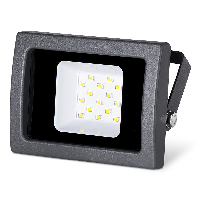 Прожектор светодиодный Wolta WFL-10W/06 10W Серый 5500K