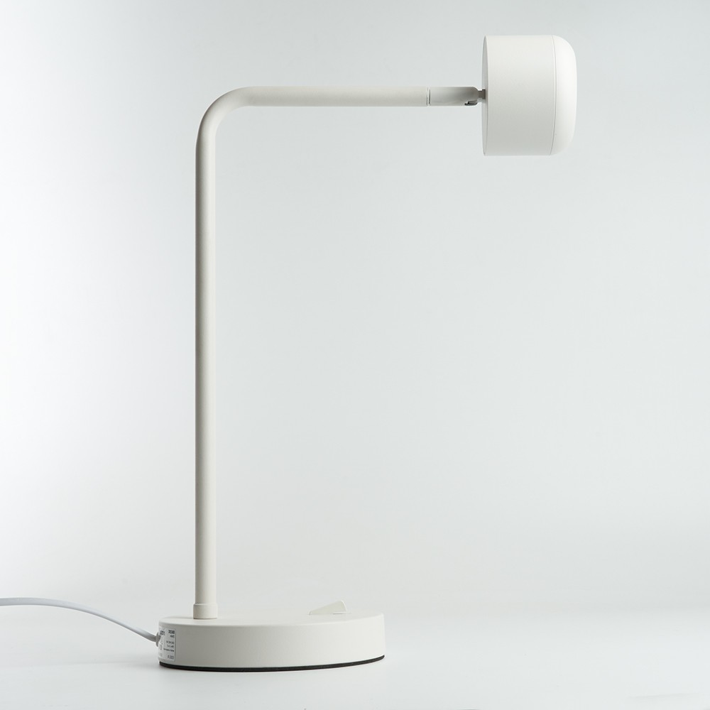 Настольные лампы Настольная лампа Feron DE365 ECHO 12W GX53 белый с антибликовой сеточкой 48405 