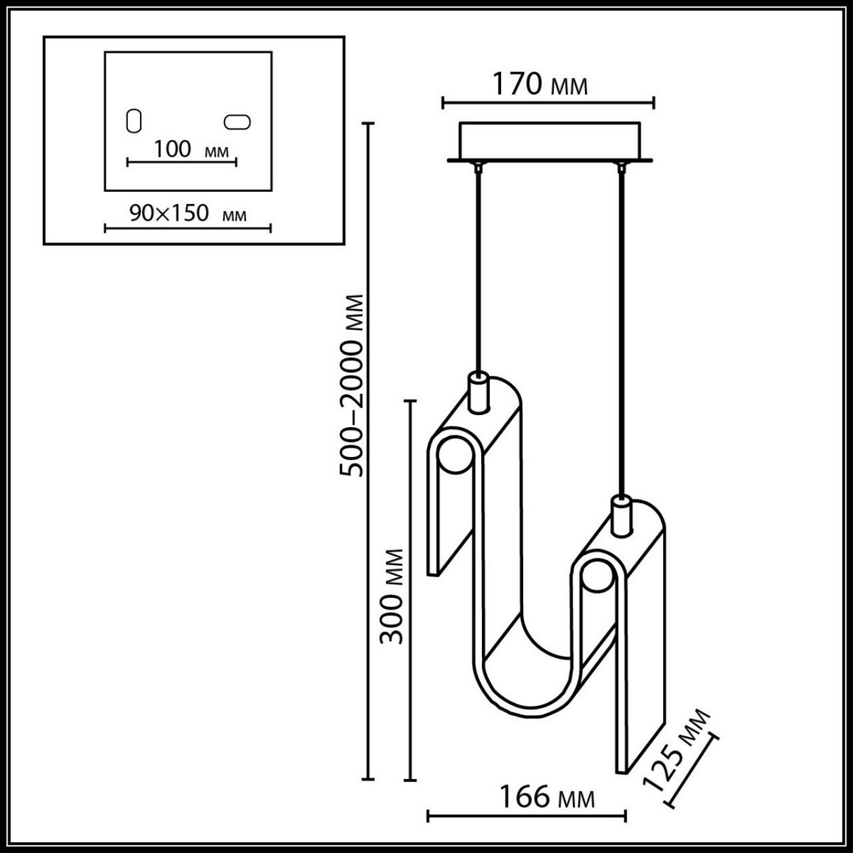 Подвесные светодиодные светильники Подвес ODEON LIGHT 5105/11L FLOW 