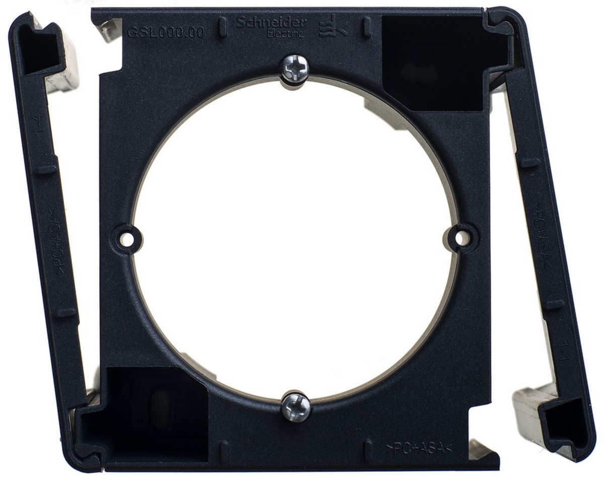 Glossa Антрацит Коробка Systeme Electric Glossa Антрацит наружного монтажа GSL000700